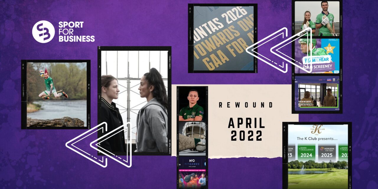 2022 Rewound – April – GAA Strategy, Quidditch, Katie Taylor, Cork Conversations, K Club, Outbelieve…