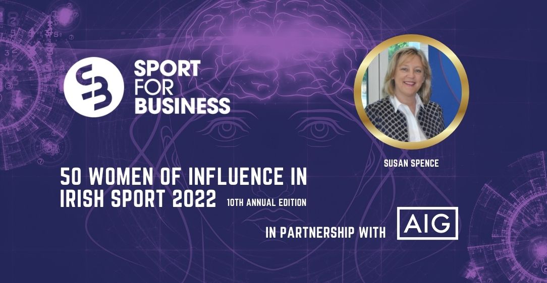 50 Women of Influence in Irish Sport 2022 – Susan Spence