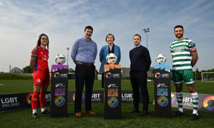 SSE Airtricity and League of Ireland Branding to Promote LGBT+ Helpline
