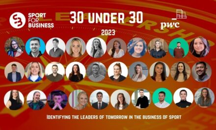 Sport for Business PwC 30 under 30 for 2023