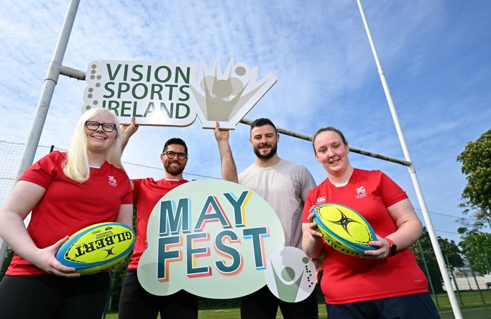 Rugby Coaching Kit for Visually Impaired Launched Ahead of MayFest