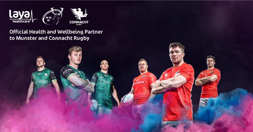 Laya Healthcare Extends for Two More Years with Munster and Connacht