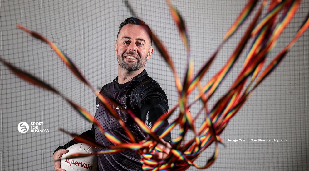 SuperValu Launch pride Laces with Gaelic Players