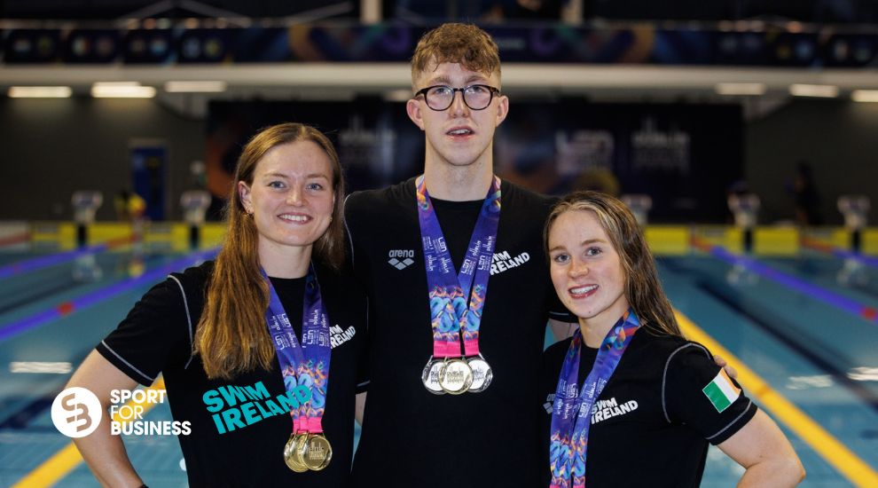 Ireland Top Medals Table at European Swim Championships