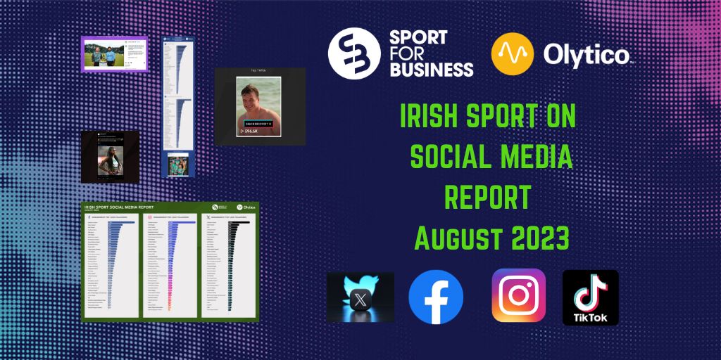 Irish Sport on Social Media Report – August 2023