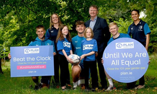 Leinster Backing for Plan International Campaign on Gender Equality