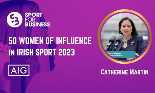 50 Women of Influence in Irish Sport 2023 – Catherine Martin