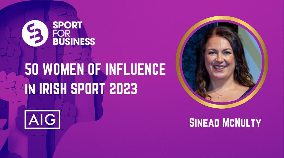 50 Women of Influence in Irish Sport 2023 – Sinéad McNulty