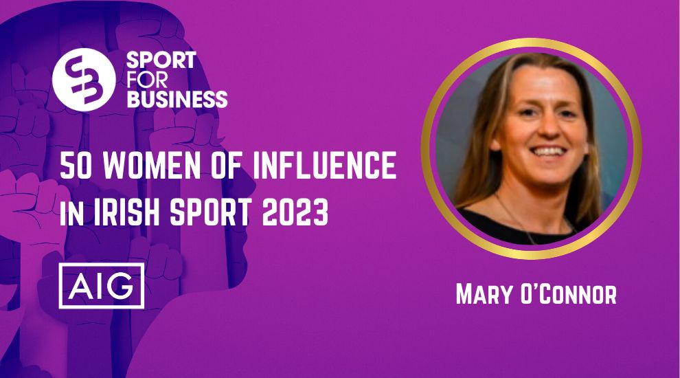 50 Women of Influence in Irish Sport 2023 – Mary O’Connor