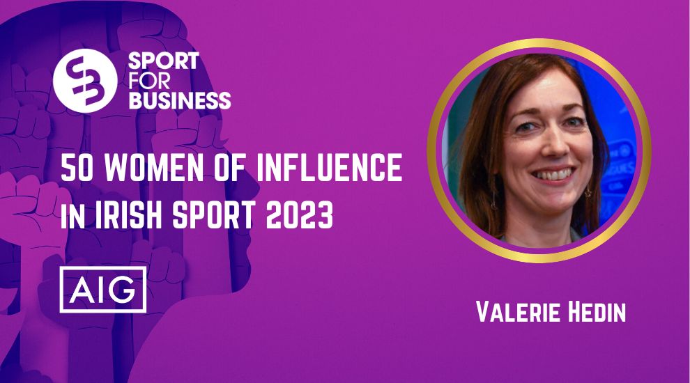 50 Women of Influence in irish Sport 2023 – Valerie Hedin
