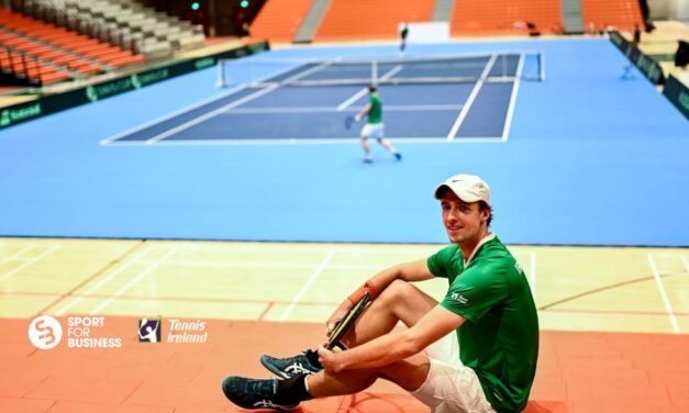 First Sight of Davis Cup Arena at UL