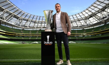 Trophy Tour Underway in Dublin for UEFA Europa League Final