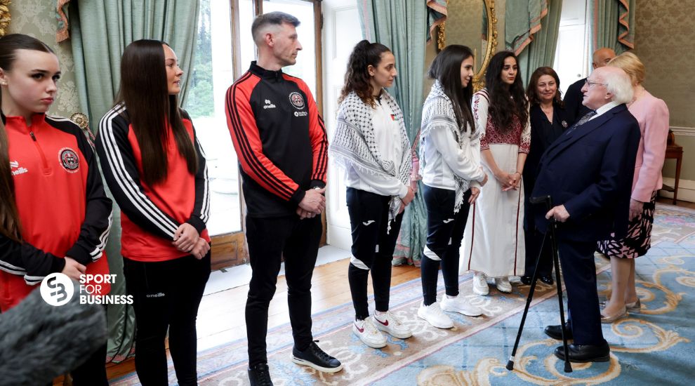 President to Take his Seat in Jodi Stand for Bohs Palestine Match