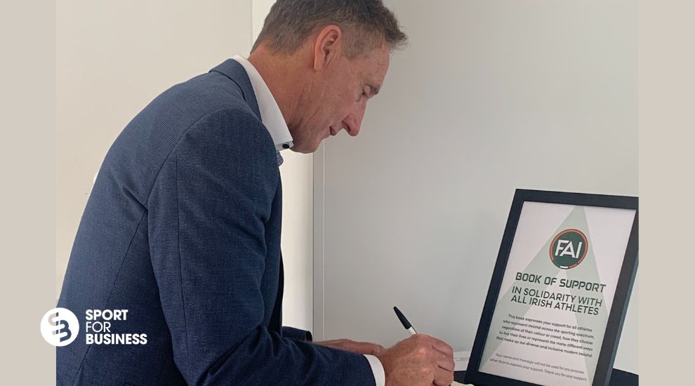 Fitzpatrick First TD To Lend Name to Book of Support for Irish Athletes
