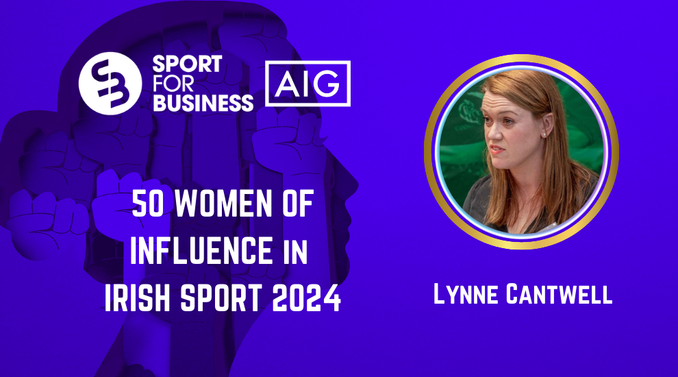 50 Women of Influence in Irish Sport 2024 – Lynne Cantwell