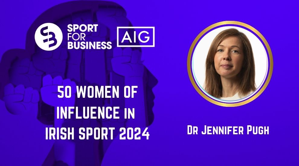 50 Women of Influence in Irish Sport 2024 – Dr Jennifer Pugh