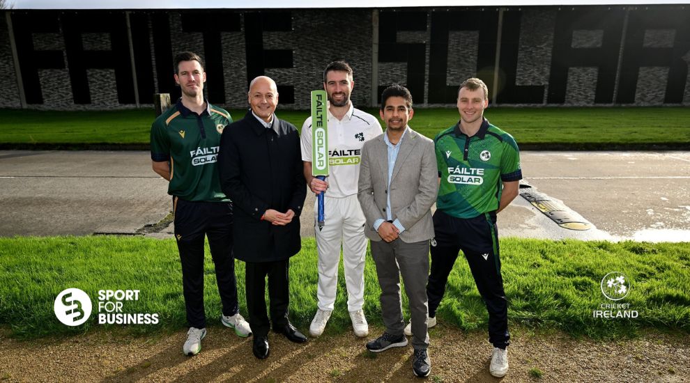 Cricket Ireland and Fáilte Solar Sign Ten Year Sponsorship for National Team – Sport for Business