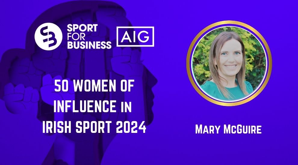 50 Women of Influence in Irish Sport 2024 – Mary McGuire