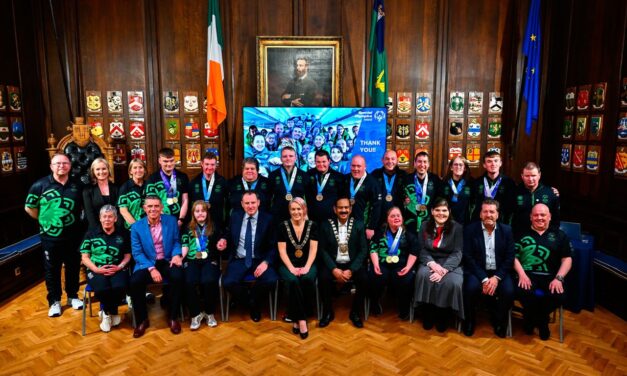 Ireland’s Special Olympians Honoured at Mansion House for World Winter Games Success