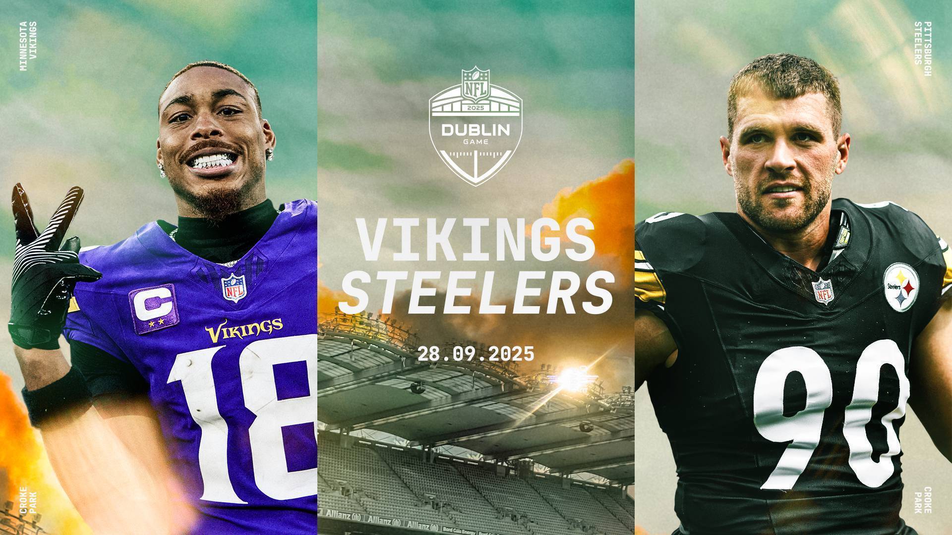 NFL Dublin - September 28th - Steelers Vs Vikings - Sport for Business