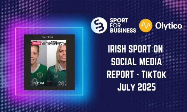 Irish Sport on Social Media Monthly Report – July 2025 on TikTok