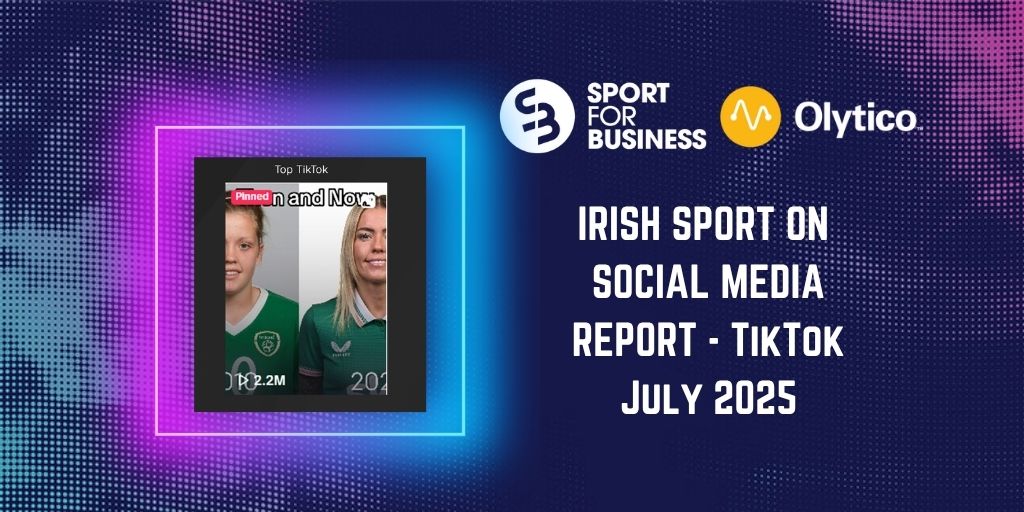 Irish Sport on Social Media Monthly Report – July 2025 on TikTok