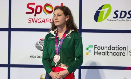 Ní Ríain Starts Para World Swimming in Medal Fashion