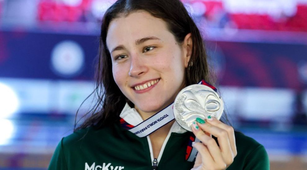 Ní Ríain Adds Silver to Bronze at World Para Swimming