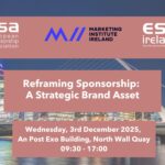 Sponsorship Masterclass for Dublin in December
