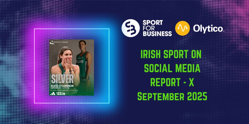 Irish Sport on Social Media Monthly Report – September 2025 on X