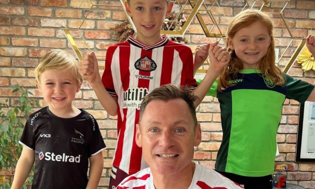 David Gillick and Family Support GOAL’s Jersey Day 2025