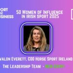 50 Women of Influence in Irish Sport 2025 – Avalon Everett
