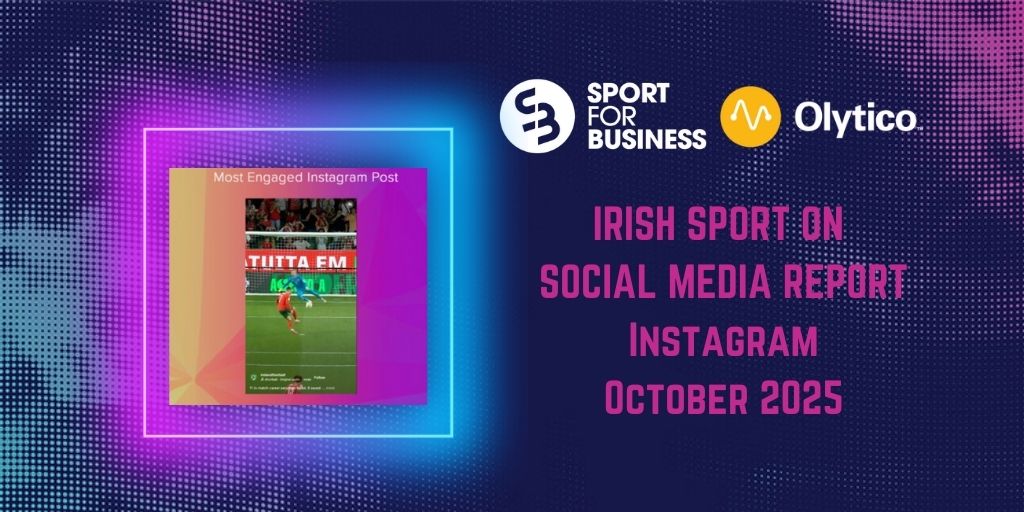 Irish Sport on Social Media Monthly Report – October 2025 on Instagram