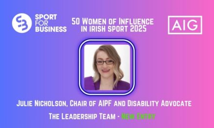 50 Women of Influence in Irish Sport 2025 – Julie Nicholson