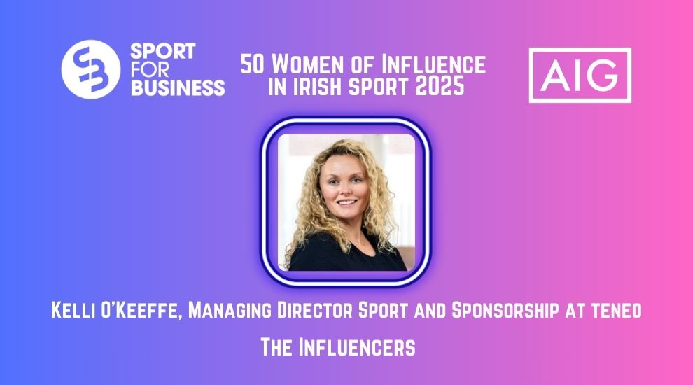 50 Women of Influence in Irish Sport 2025 – Kelli O’Keeffe