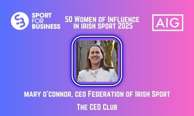 50 Women of Influence in Irish Sport 2025 – Mary O’Connor