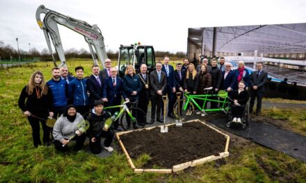 Work Begins on Ireland’s First National Velodrome and Badminton Centre