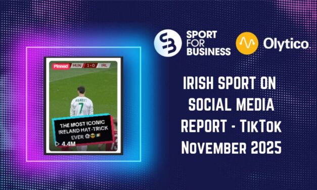 Irish Sport on Social Media Monthly Report – November 2025 on TikTok