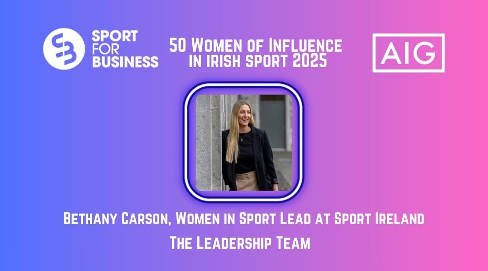 50 Women of Influence in Irish Sport 2025 – Bethany Carson