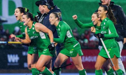 Hockey Women’s Drama in the Rain