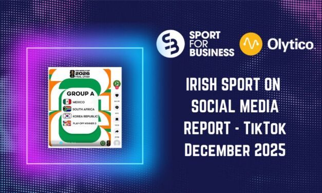 Irish Sport on Social Media Monthly Report – December 2025 on TikTok