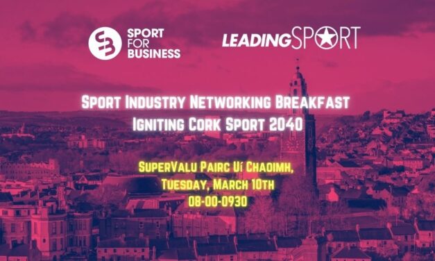 Live at SuperValu Pairc Uí Chaoimh for the Business of Sport in Cork
