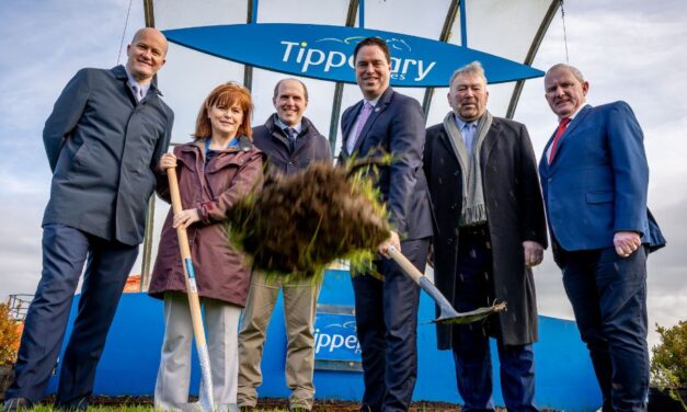 Sod Turned on New Tipperary All-Weather Track as Major Redevelopment Begins
