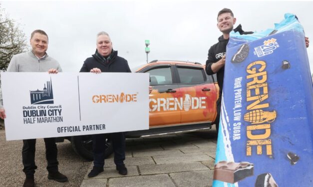 Grenade Announced as Official Protein Bar Partner of Dublin Marathon Events
