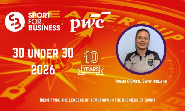 Sport for Business PwC 30 Under 30 2026 – Niamh O’Brien