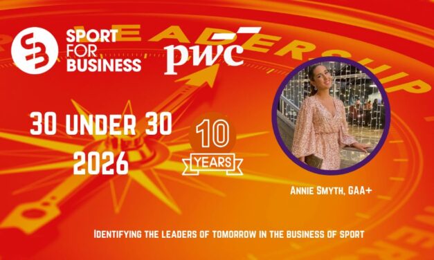 Sport for Business PwC 30 Under 30 2026 – Annie Smyth