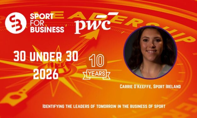 Sport for Business PwC 30 Under 30 2026 – Carrie O’Keeffe