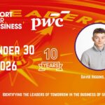 Sport for Business PwC 30 Under 30 2026 – David Higgins