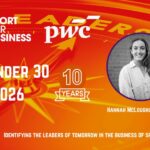 Sport for Business PwC 30 Under 30 2026 – Hannah McLoughlin