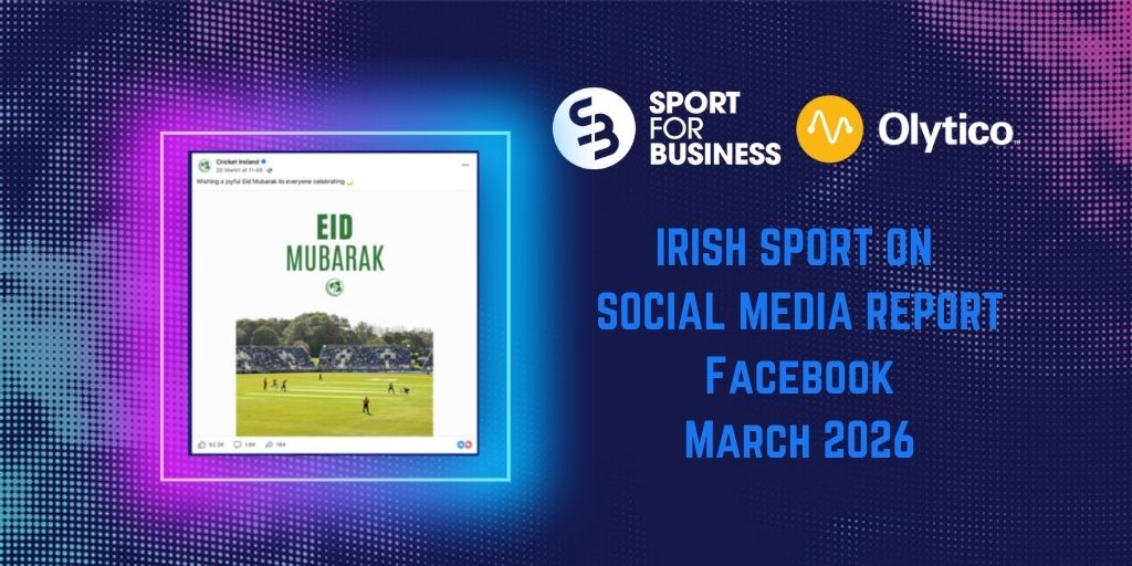 Irish Sport on Social Media Monthly Report – March 2026 on Facebook